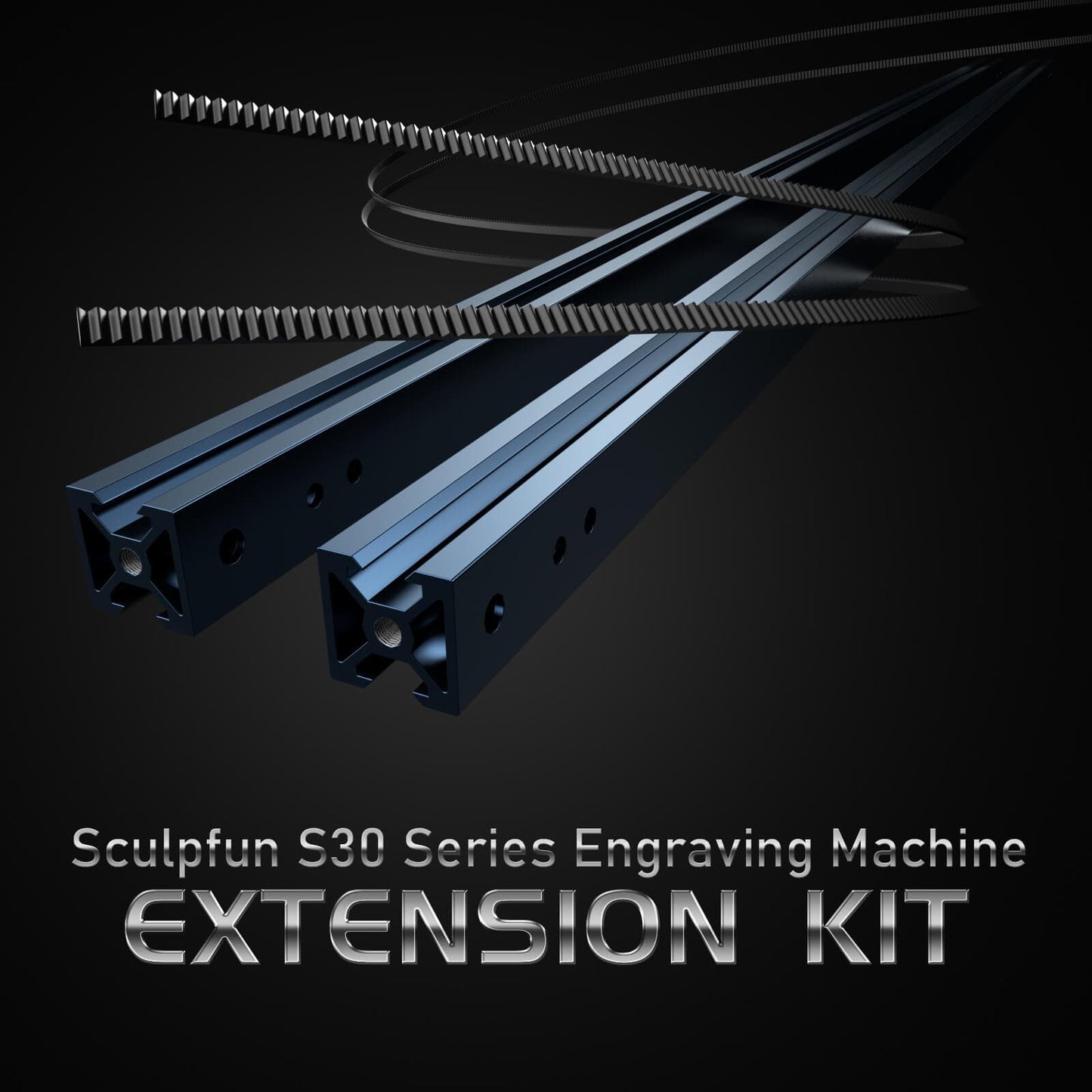 SCULPFUN Y Axis Expansion Kit Only For S30 / S30 Pro/ S30 Pro Max Engraving Machine