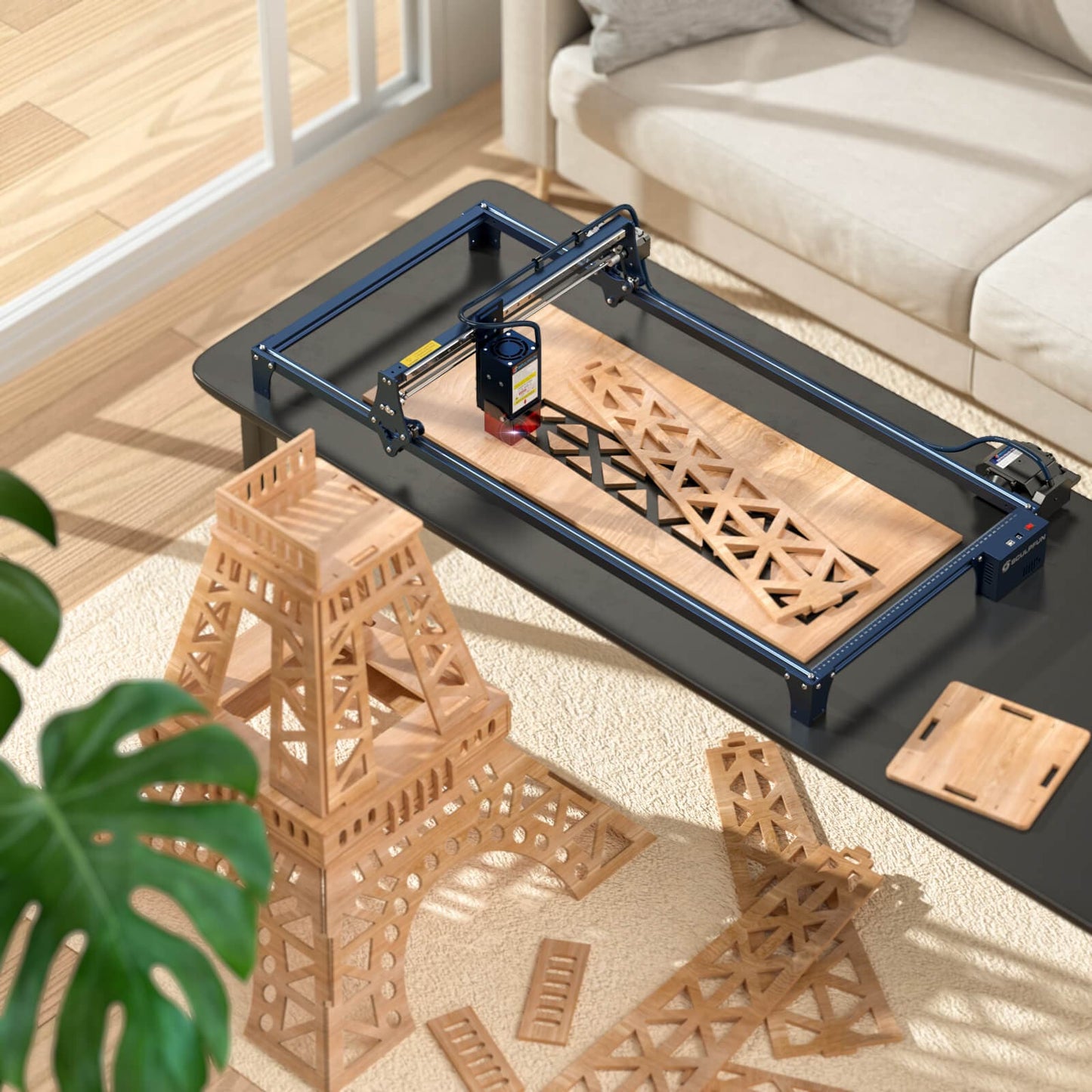 SCULPFUN Y Axis Expansion Kit Only For S30 / S30 Pro/ S30 Pro Max Engraving Machine