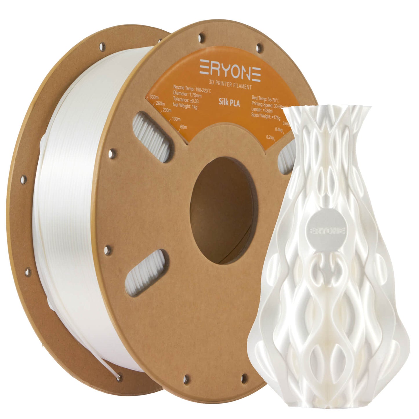 PLA Silk Filament - 1.75mm±0.03mm (1kg)