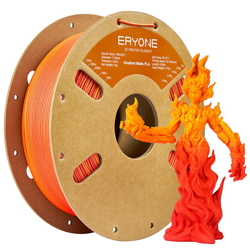 PLA Matte Dual-Color Filament - 1.75mm±0.03mm (1kg)