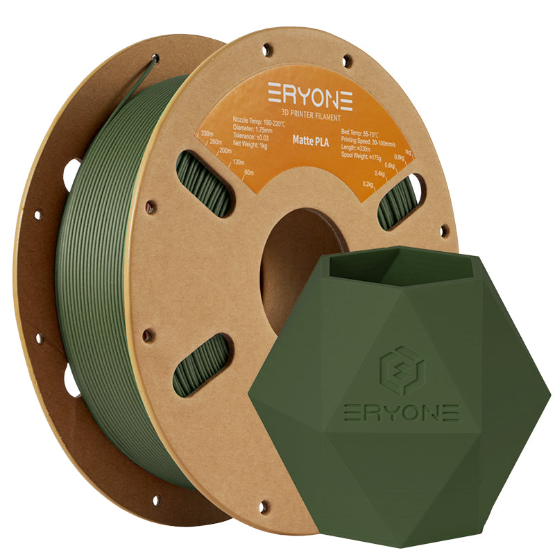 PLA Matte Filament - 1.75mm±0.03mm (1kg)