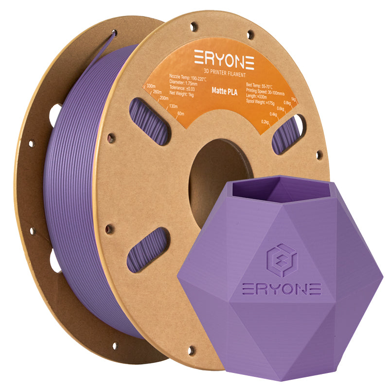 PLA Matte Filament - 1.75mm±0.03mm (1kg)