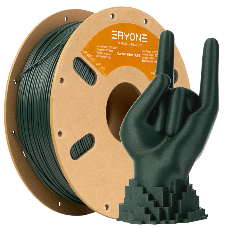 PETG & Carbon Fiber PETG Filament - 1.75mm±0.03mm (1kg)