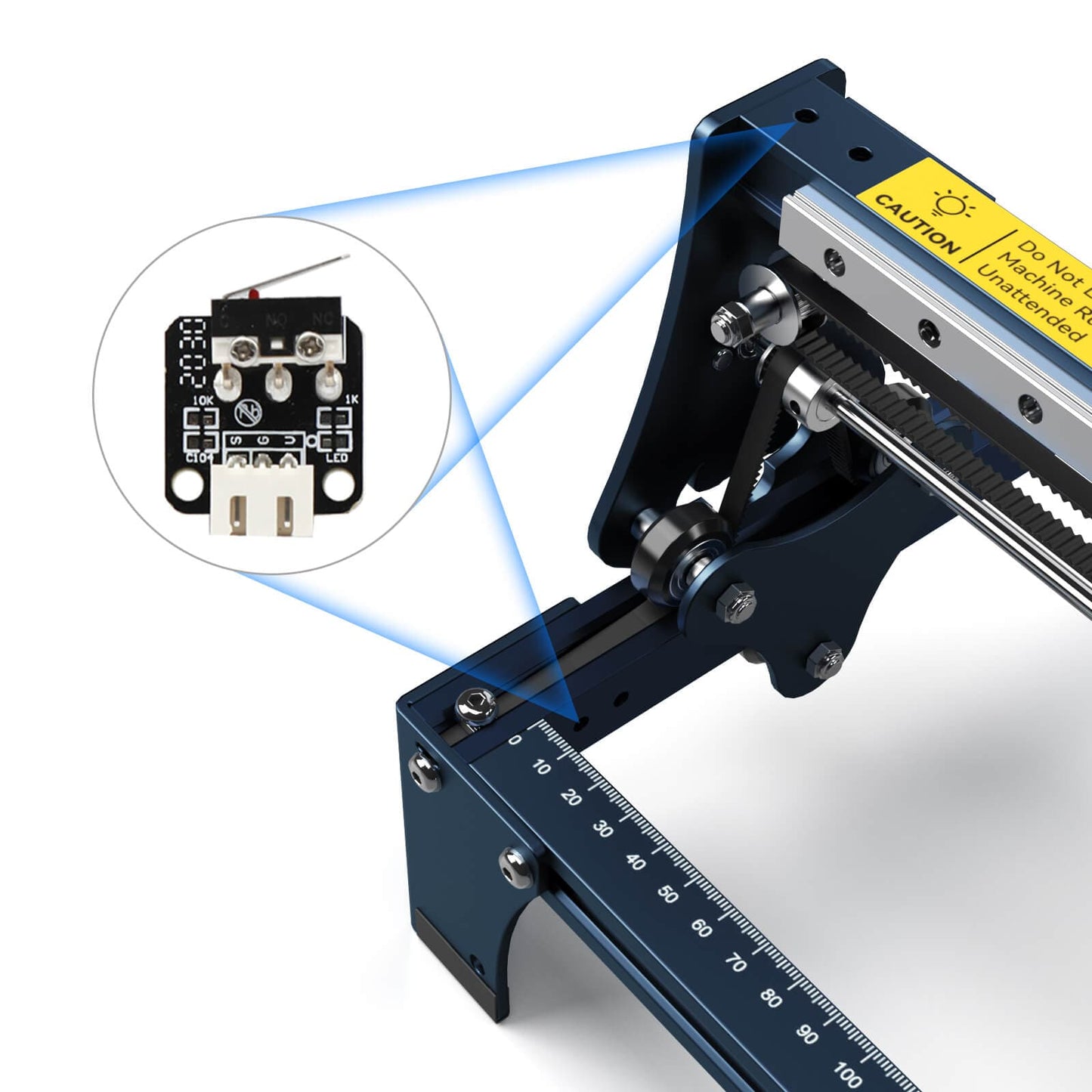 SCULPFUN Y Axis Expansion Kit Only For S30 / S30 Pro/ S30 Pro Max Engraving Machine