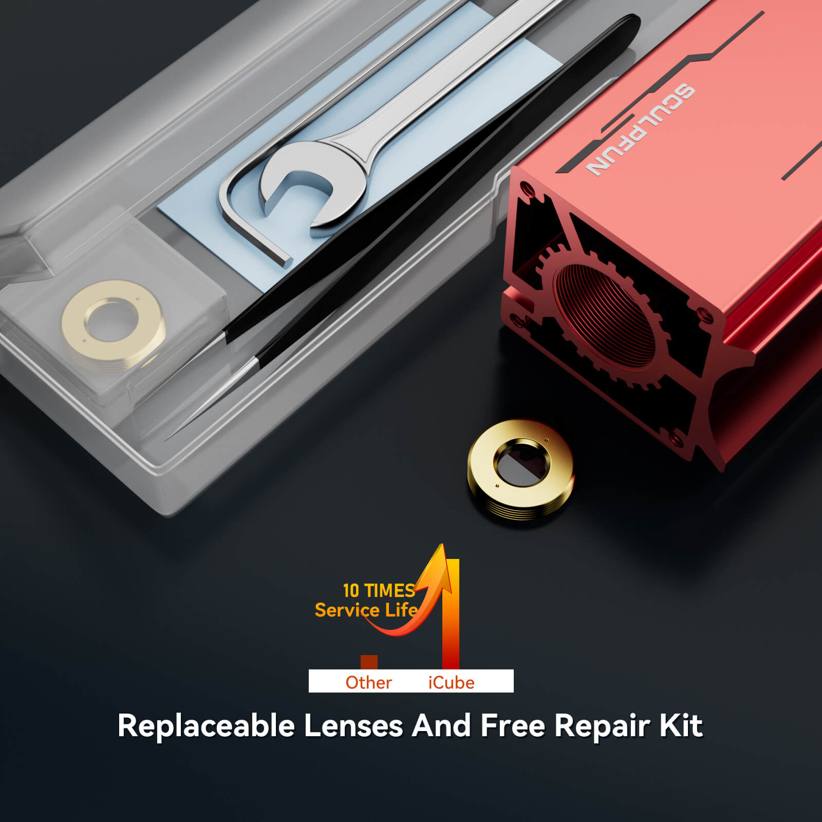 SCULPFUN iCube Pro 5W Portable Laser Engraving Machine