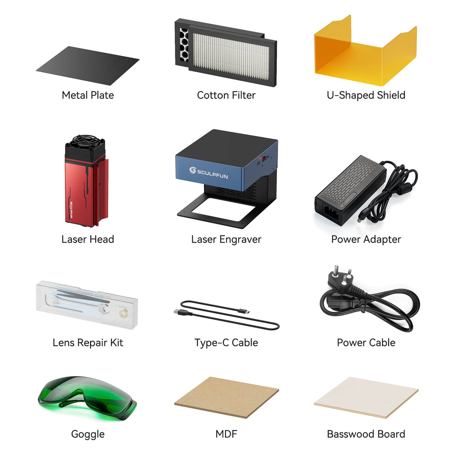 SCULPFUN iCube Pro 5W Portable Laser Engraving Machine
