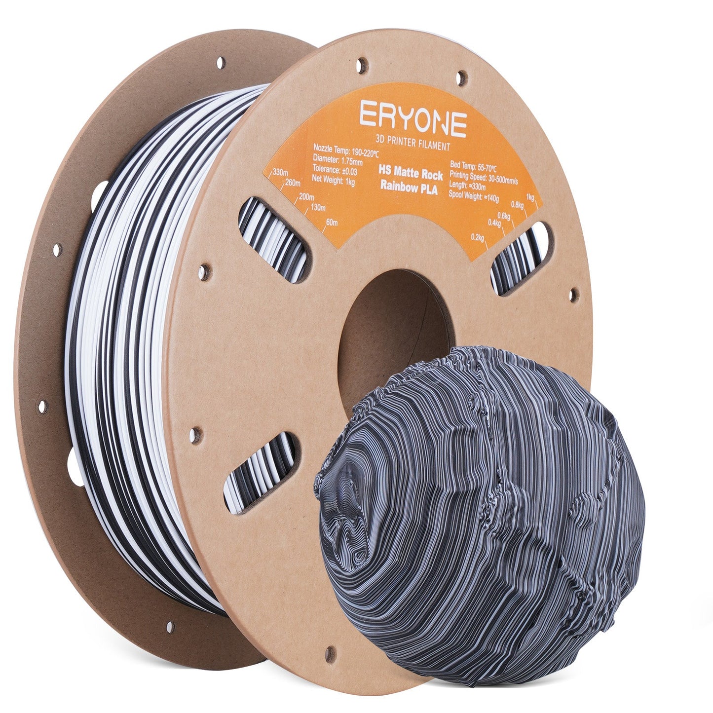 PLA Matte High Speed Filament - 1.75mm±0.03mm (1kg)