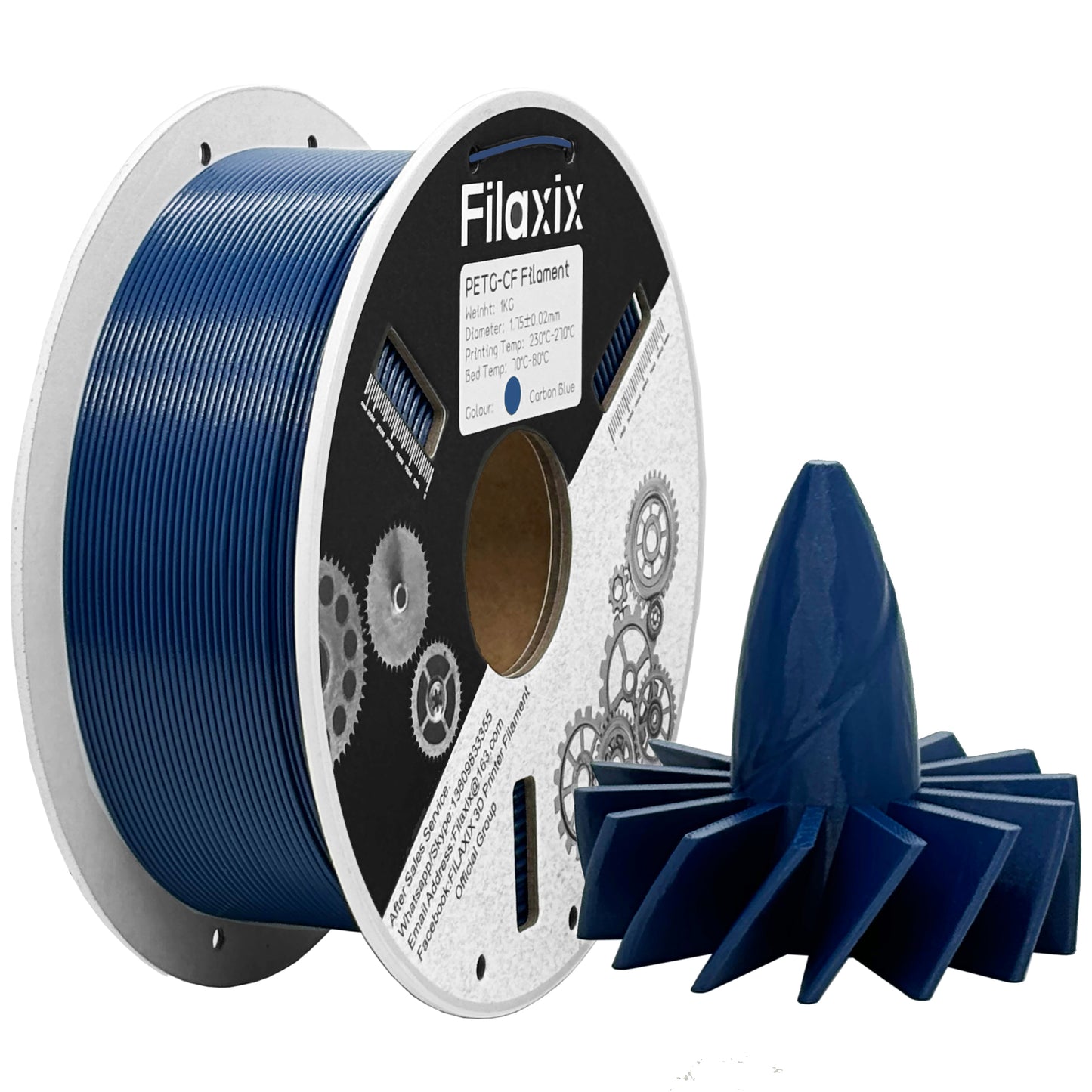 PETG-CF - Kohlefaserverstärktes PETG - Filaxix