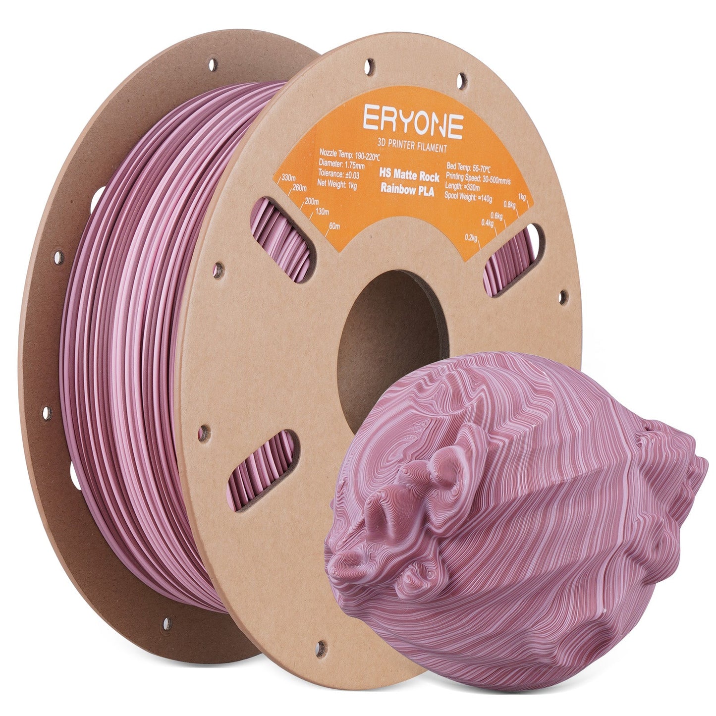 PLA Matte High Speed Filament - 1.75mm±0.03mm (1kg)