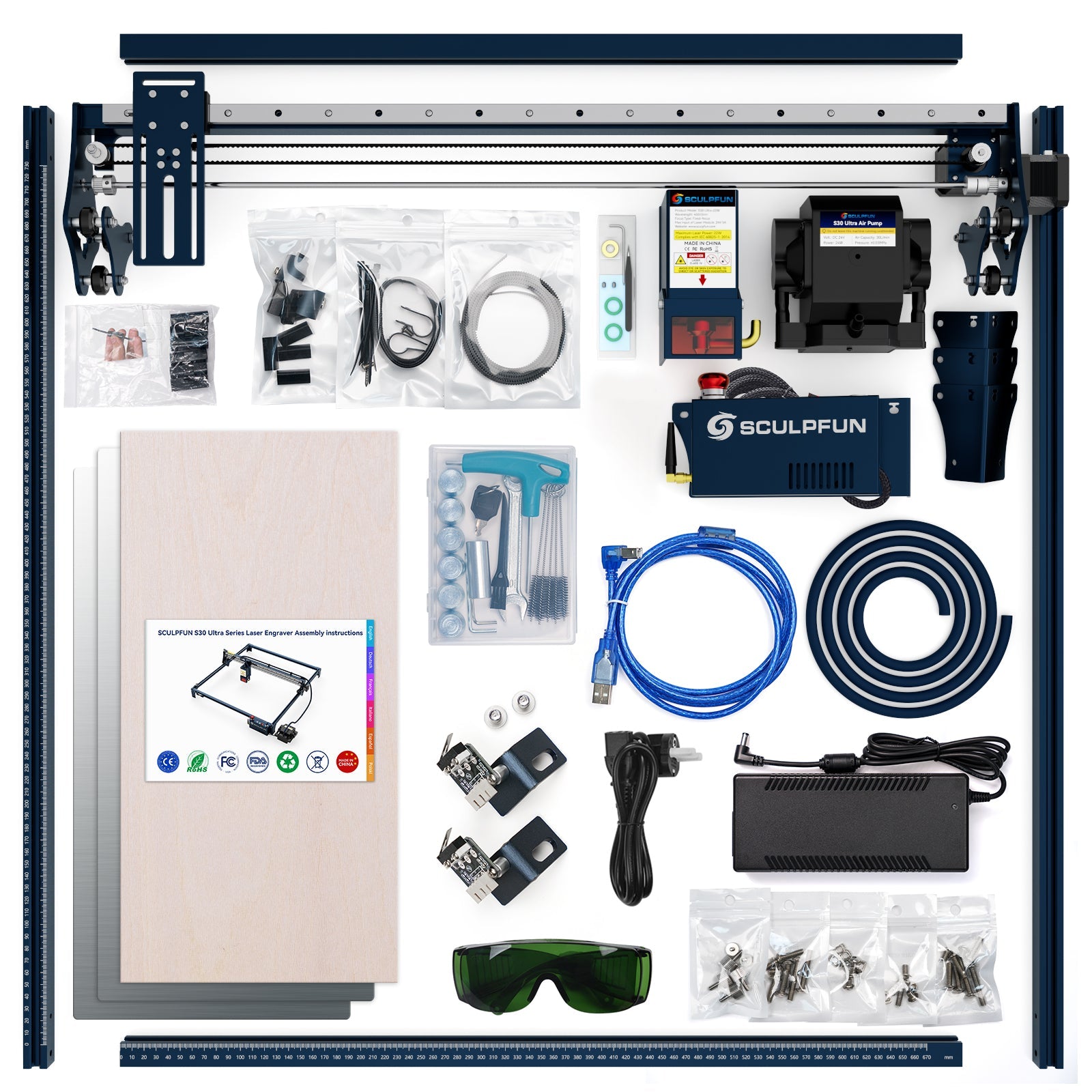 SCULPFUN S30 Ultra 33W Laser Engraving and Cutting Machine