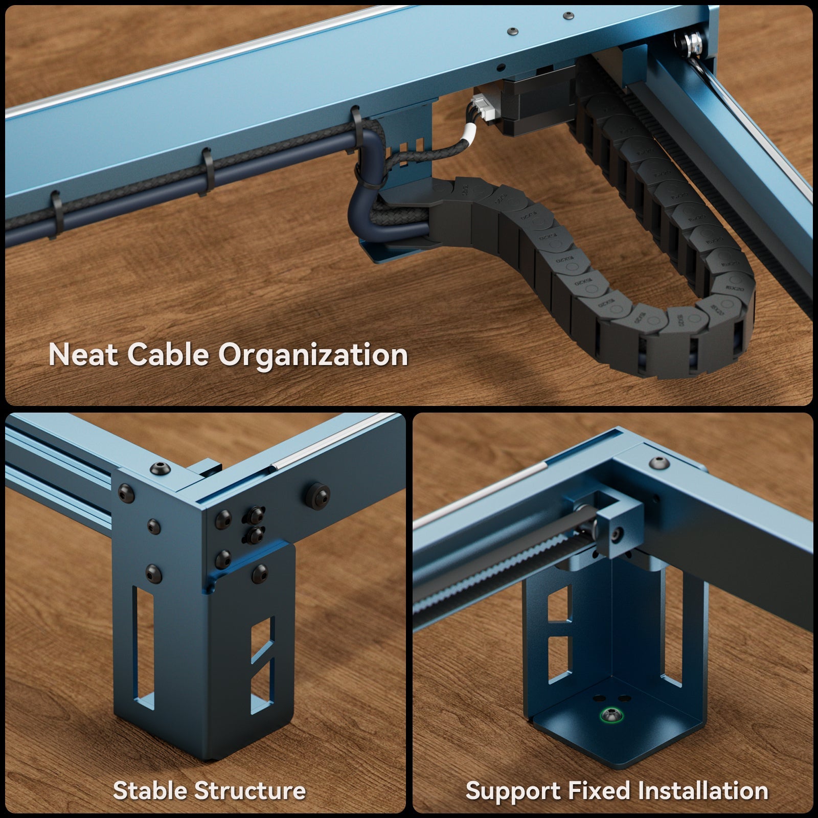 Sculpfun S40 MAX 48W Laser Engraver Cutting Machine 830*800mm Engraving Area
