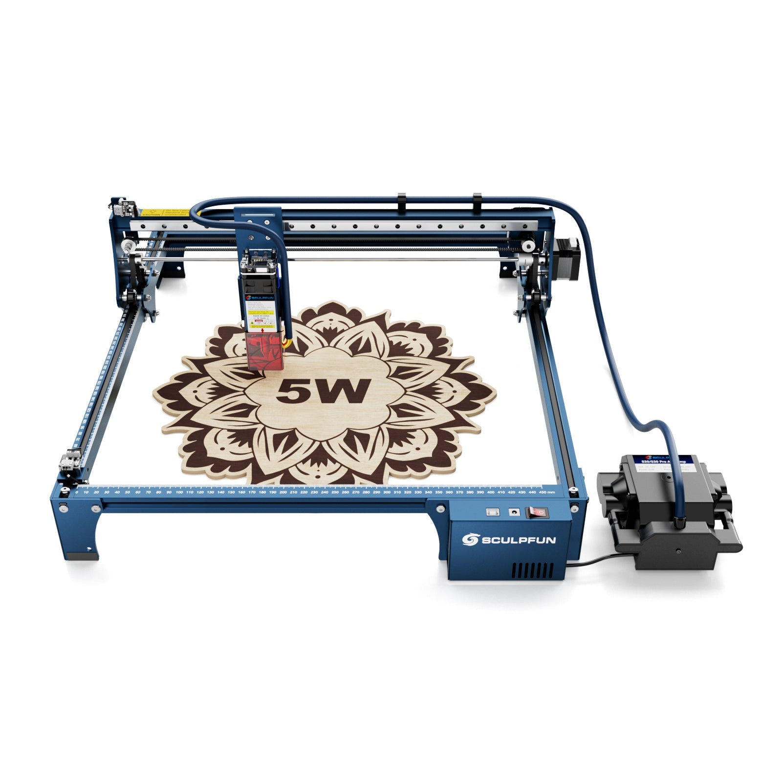 SCULPFUN S30: 5W Laser Engraving Machine with Automatic Air Assist