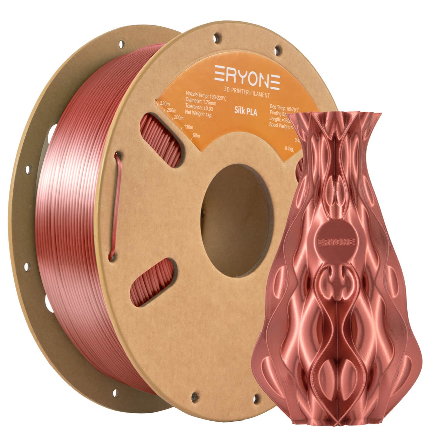 PLA Silk Filament - 1.75mm±0.03mm (1kg)