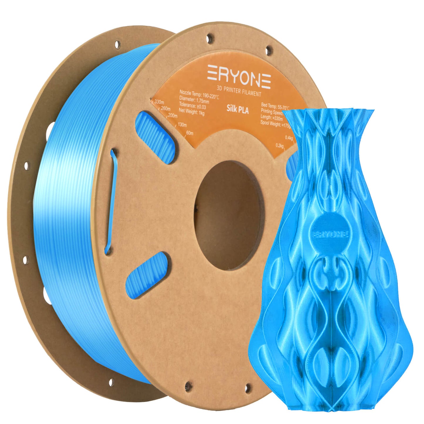 PLA Silk Filament - 1.75mm±0.03mm (1kg)