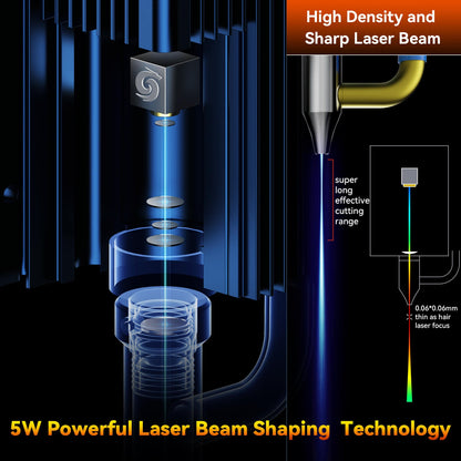 SCULPFUN S30: 5W Laser Engraving Machine with Automatic Air Assist