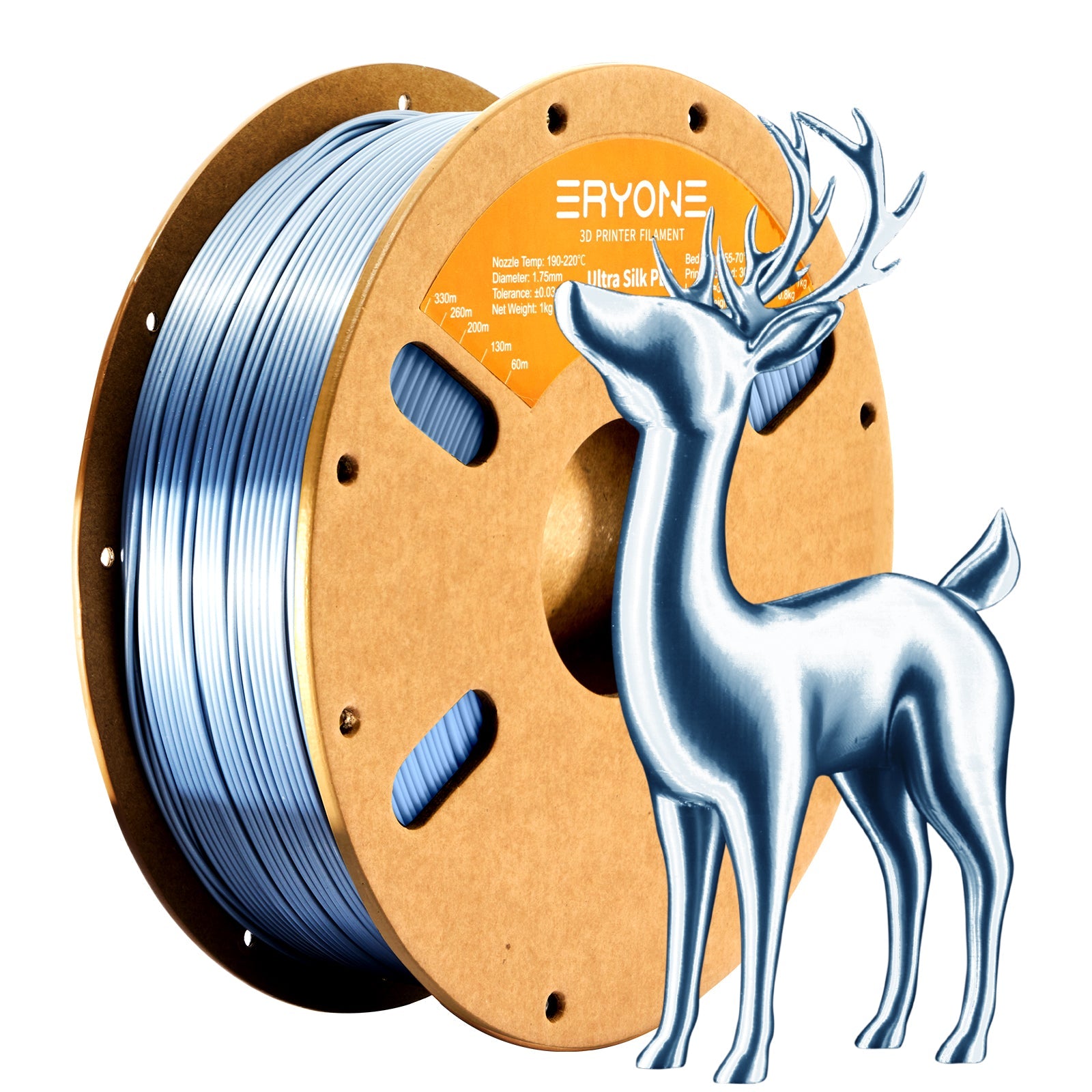 PLA Ultra Silk Filament - 1.75mm±0.03mm (1kg)