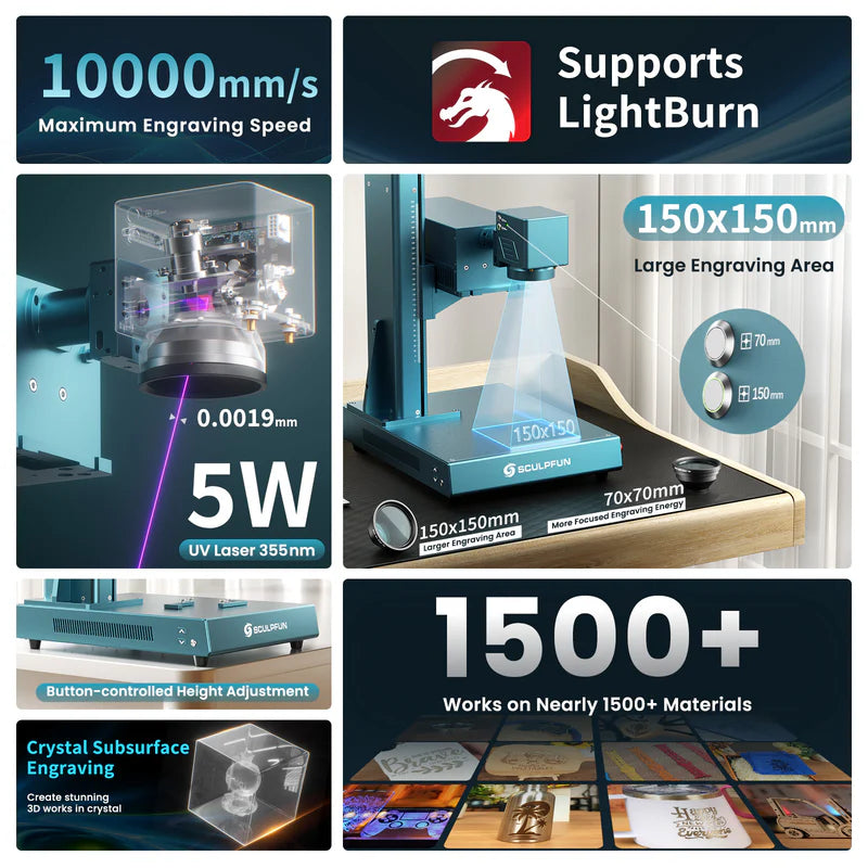 Sculpfun SF-A9 - 40W laser engraver