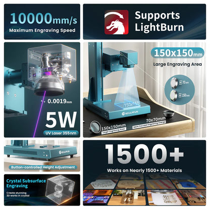 Sculpfun SF-A9 - 40W laser engraver