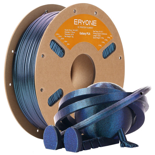 PLA Galaxy Sparkly Glitter Filament - 1.75mm±0.03mm (1kg)