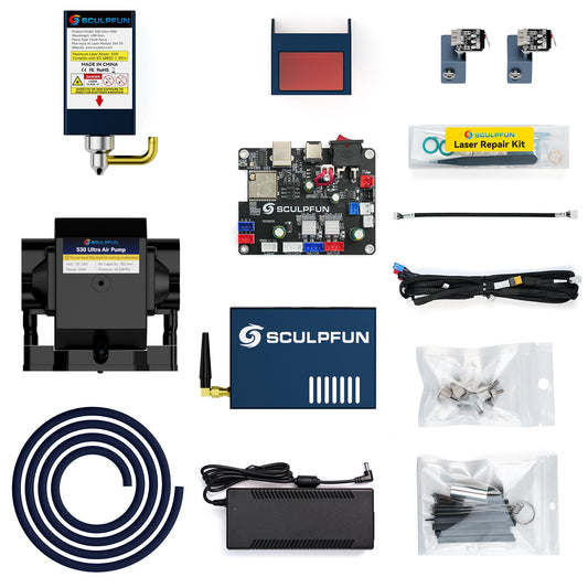 S30 Ultra 33W Laser Module Upgrade Kit for S30 Ultra Series / S30 Series / S9/ S6 / S6 Pro