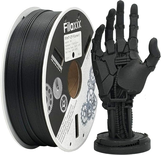 PAHT-CF - Kohlefaserverstärktes Nylon, Schwarz - Filaxix