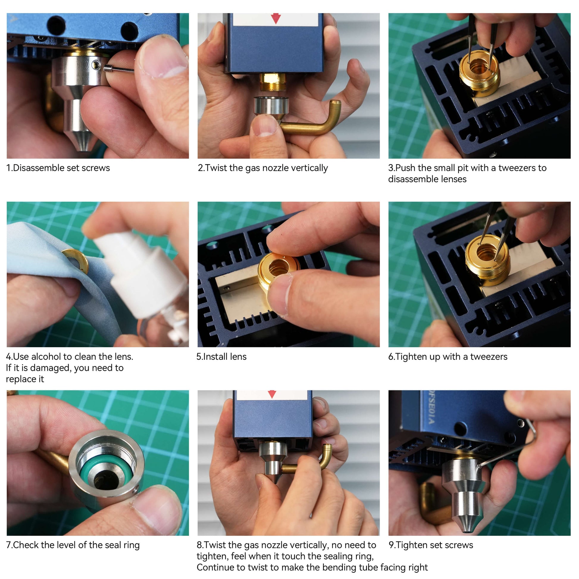 SCULPFUN S30 Pro Max/Ultra-22W/Ultra-33W original lens 6Pcs