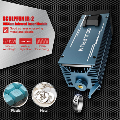 Sculpfun IR-2 1064nm Infrared Laser Module For S9/S10/S30 Series/Ultra Series/SF-A9