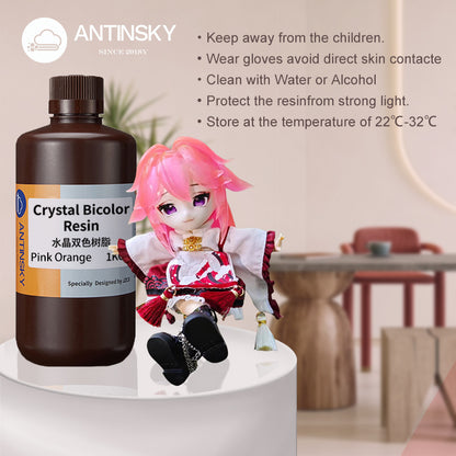 Crystal Bicolor Resin 