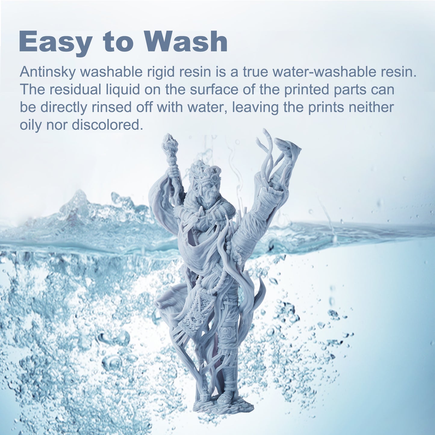 Washable Rigid Resin 