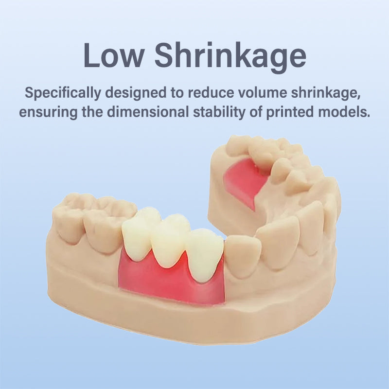 Resin for temporary dental models