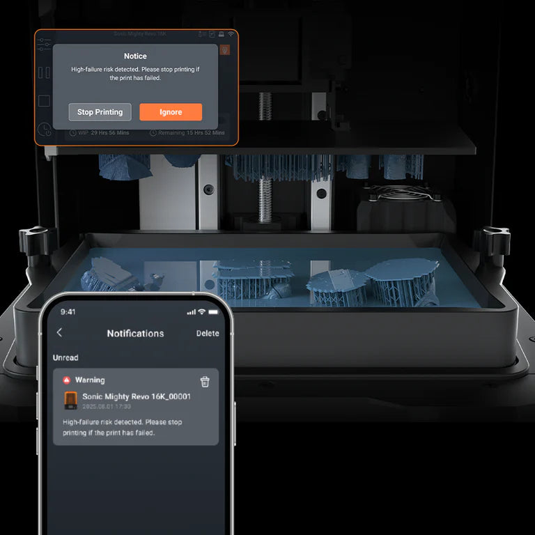 Phrozen Sonic Mighty Revo 16K – Großformatiger 16K-Resin-Drucker für höchste Detailansprüche