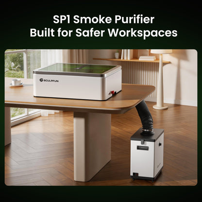 SCULPFUN E1 Pro Dual Laser Graviermaschine 21W + 3W IR 400 x 320 mm