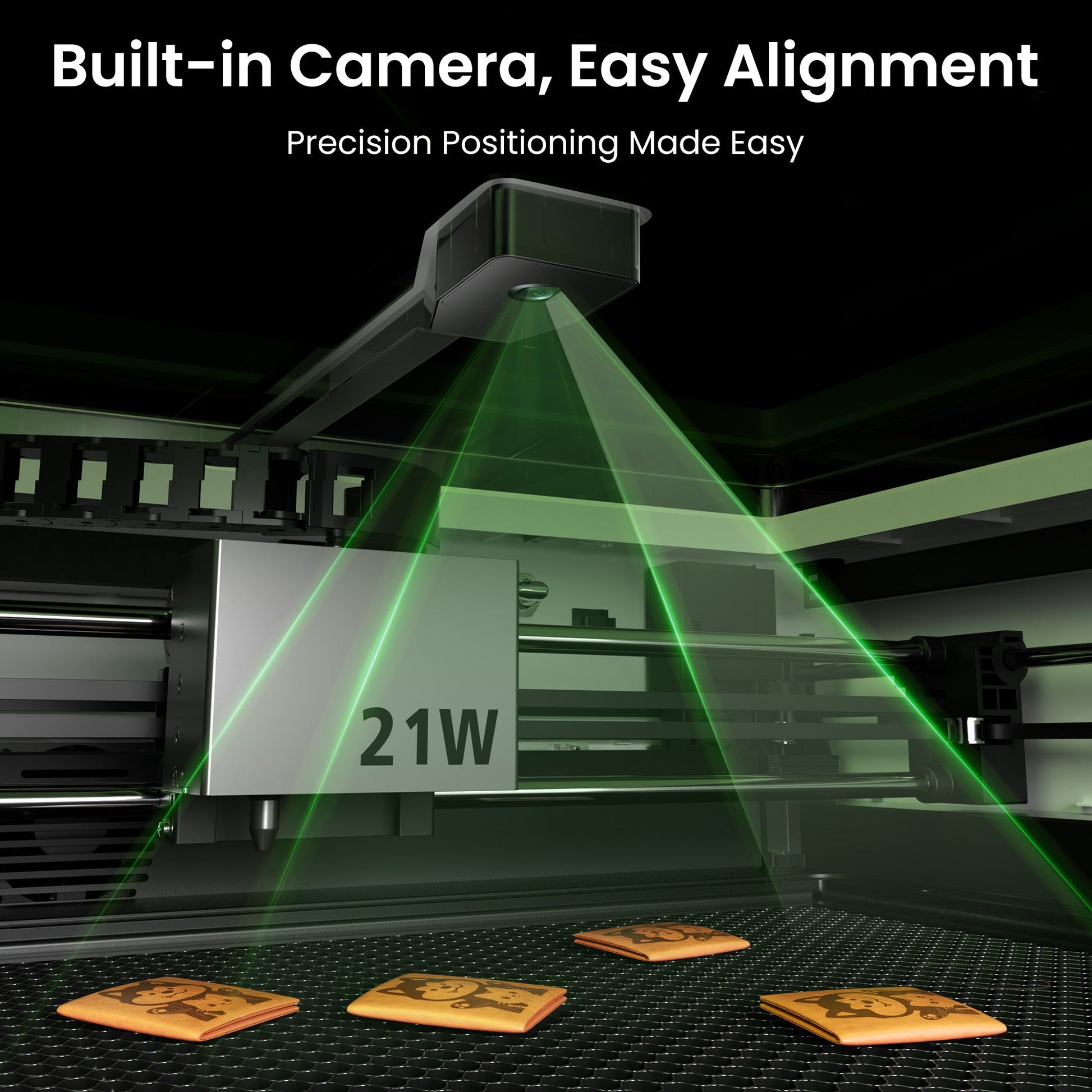 SCULPFUN E1 Pro Dual Laser Graviermaschine 21W + 3W IR 400 x 320 mm