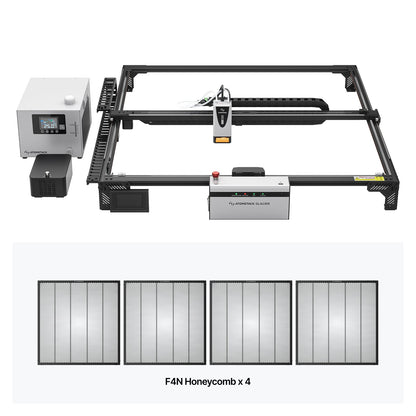 AtomStack Glacier 120W/90W Wassergekühlter Diodenlaser-Gravierer