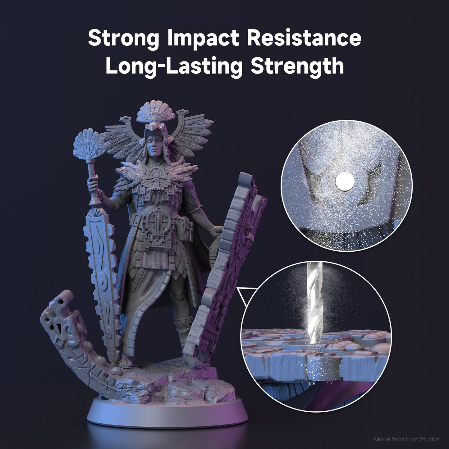 NOVA3D HexaCore Resin – Résine Maximale Ténacité et Performance Mécanique