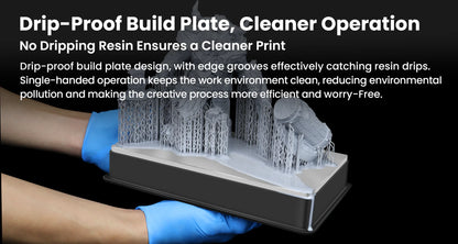 Uniformation GK3 Pro – Imprimante résine professionnelle haute résolution avec source lumineuse de 385 nm et contrôle actif de la température de la résine