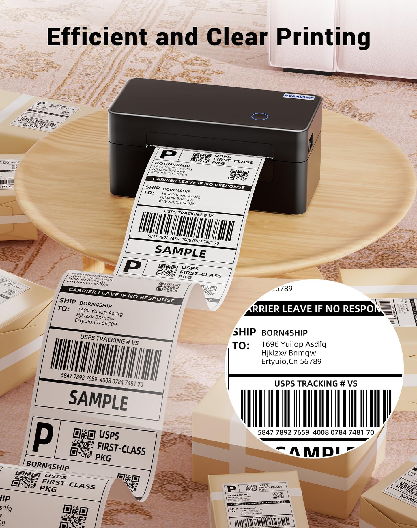 vretti Thermo-Etikettendrucker – Die Serie für maximale Organisation