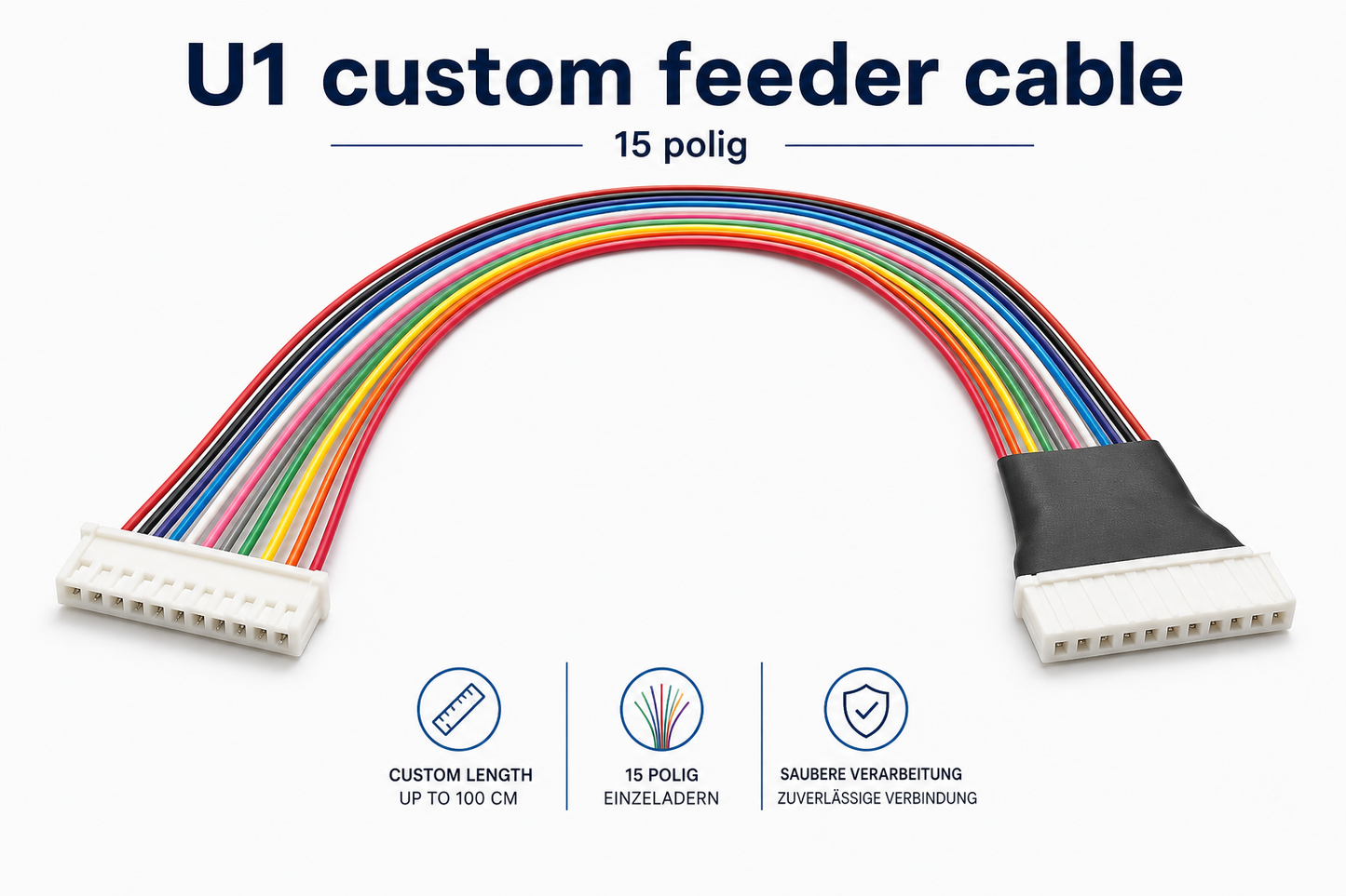 Snapmaker U1 Relocation Mod – Cable & Hardware Kits