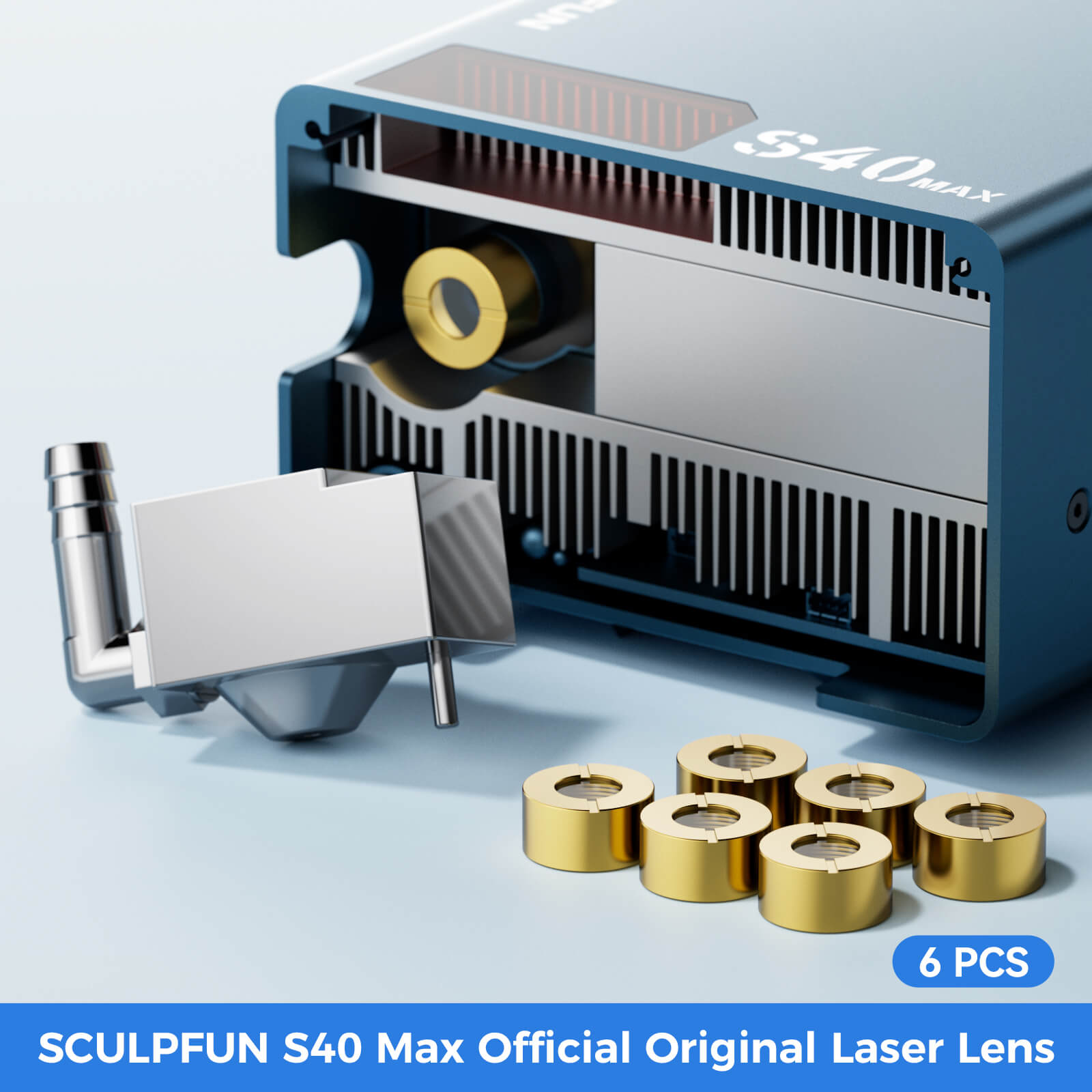 SCULPFUN S40 MAX Original Lens Kit 6Pcs Official Standard Lenses