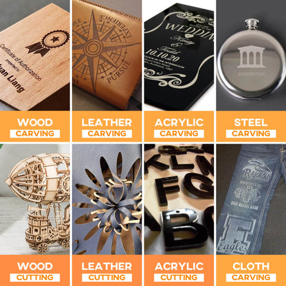 SCULPFUN S9 5.5W Laser Engraver With 0.06mm Ultra-Fine Compressed Spot