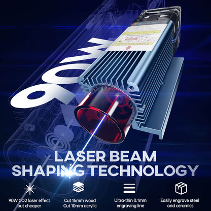 SCULPFUN S9 5.5W Laser Engraver With 0.06mm Ultra-Fine Compressed Spot