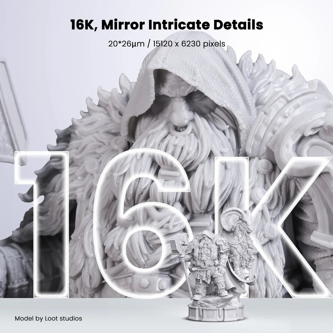 Uniformation GK3 Ultra – Großformatiger 16K Profi Resindrucker mit 405 nm UV